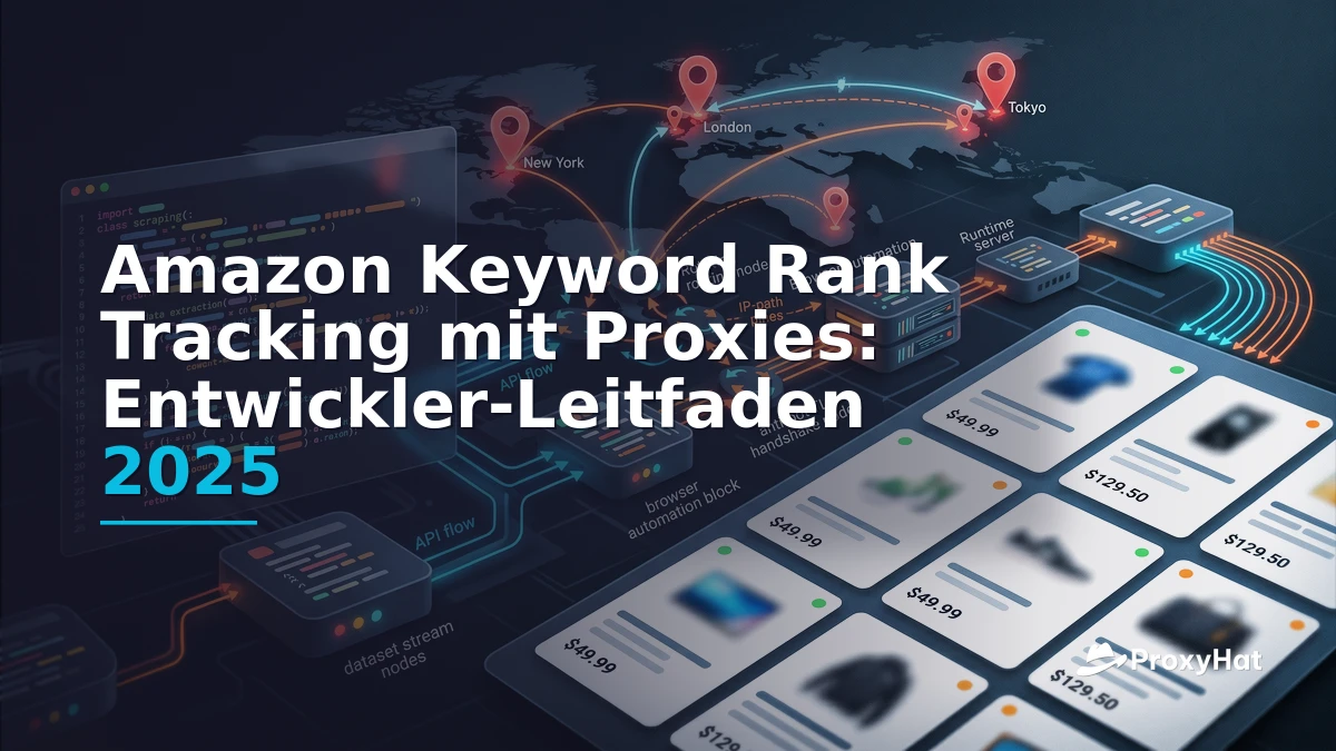 Amazon Keyword Rank Tracking with Proxies: A Developer's Guide