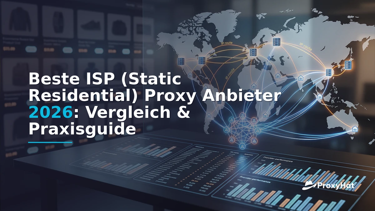Best ISP (Static Residential) Proxy Providers in 2026: A Practical Comparison