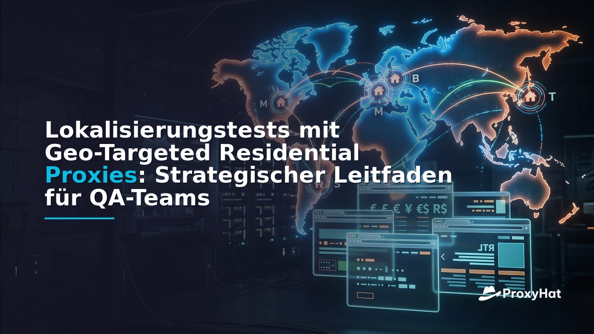 Localization Testing with Geo-Targeted Residential Proxies: A Strategic Guide