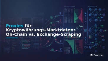 Proxies for Cryptocurrency Market Data: CEX Scraping, On-Chain Access & Low-Latency Architecture
