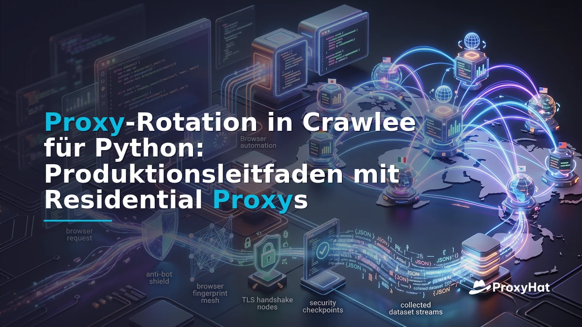 Proxy Rotation in Crawlee for Python: A Developer's Guide to Residential Proxies