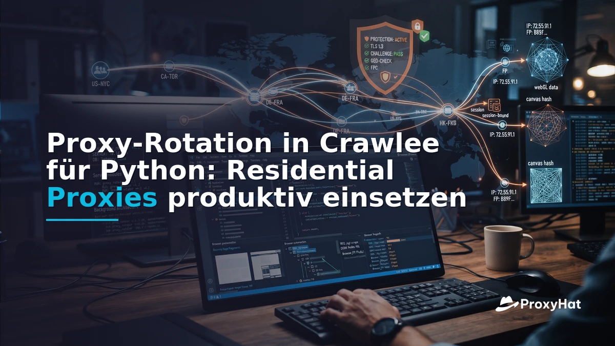 Proxy Rotation in Crawlee for Python: A Developer's Guide to Residential IPs