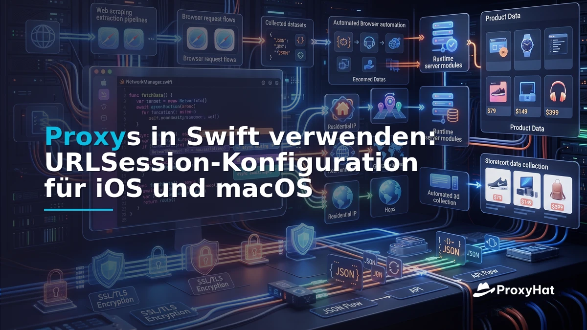 Using Proxies in Swift: A Code-First Guide to URLSession, SOCKS5 & Residential IPs