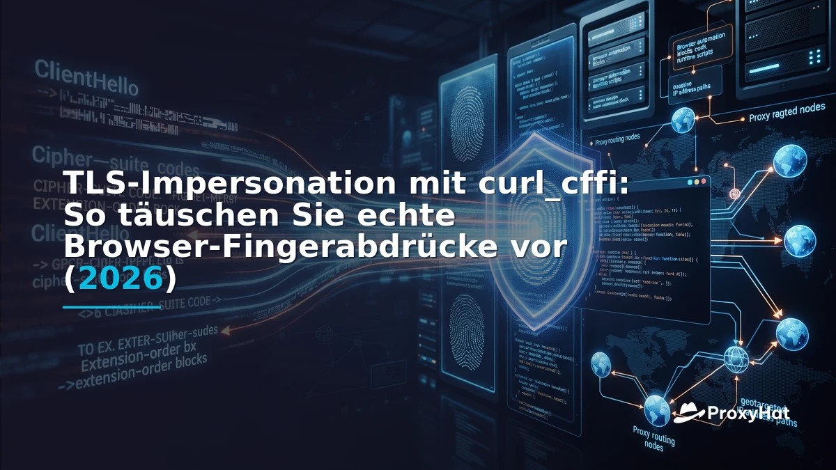 TLS Impersonation with curl_cffi: Beating JA3/JA4 Fingerprinting in 2026