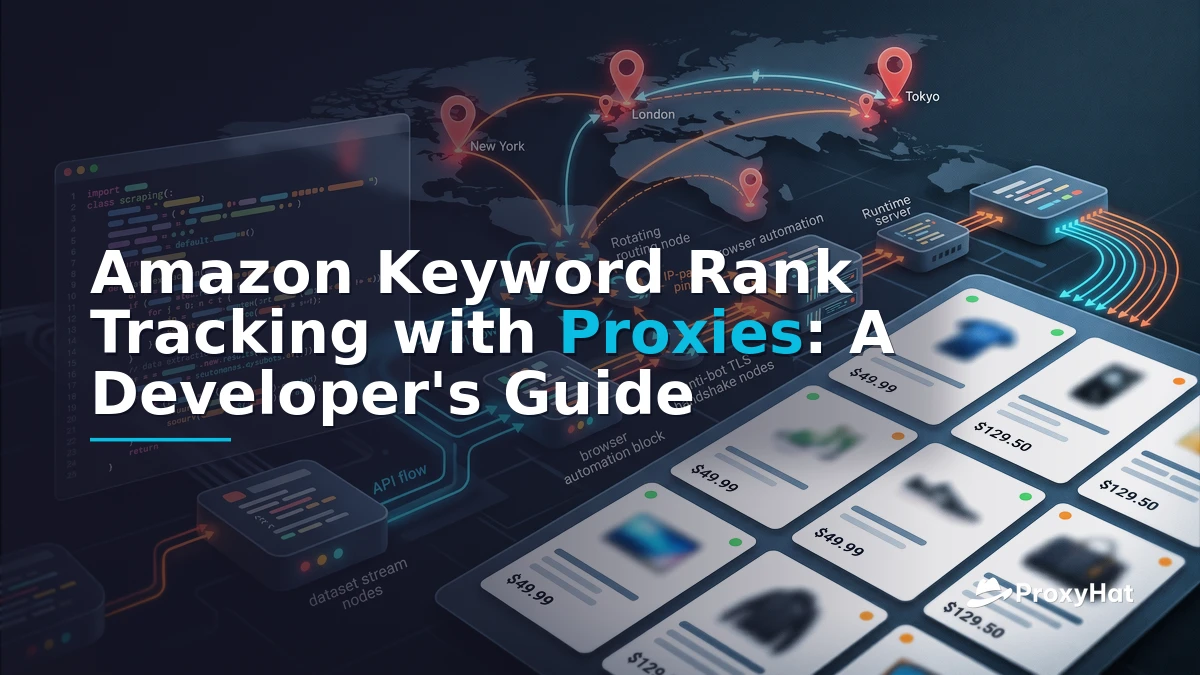 Amazon Keyword Rank Tracking with Proxies: A Developer's Guide