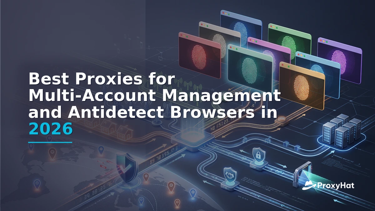 Best Proxies for Multi-Account Management and Antidetect Browsers in 2026