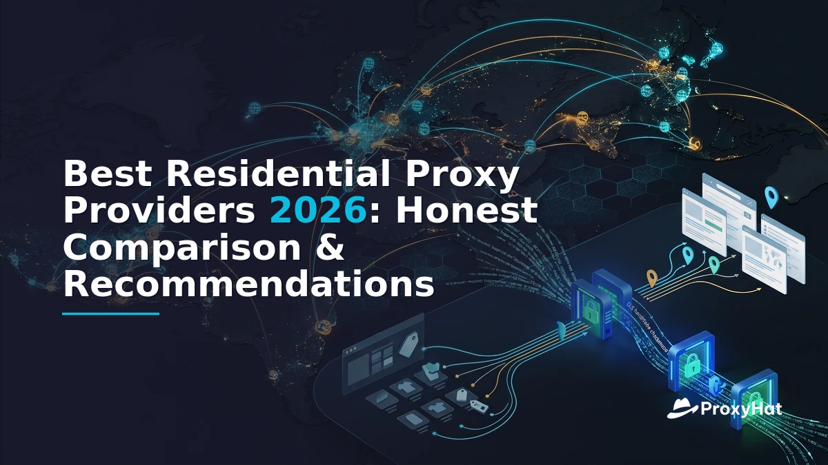 Best Residential Proxy Providers 2026: Honest Comparison & Recommendations