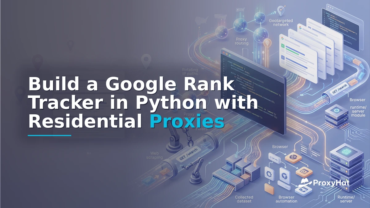 Build a Google Rank Tracker in Python with Residential Proxies