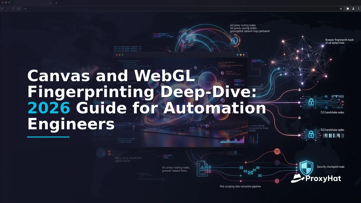Canvas and WebGL Fingerprinting Deep-Dive: 2026 Guide for Automation Engineers