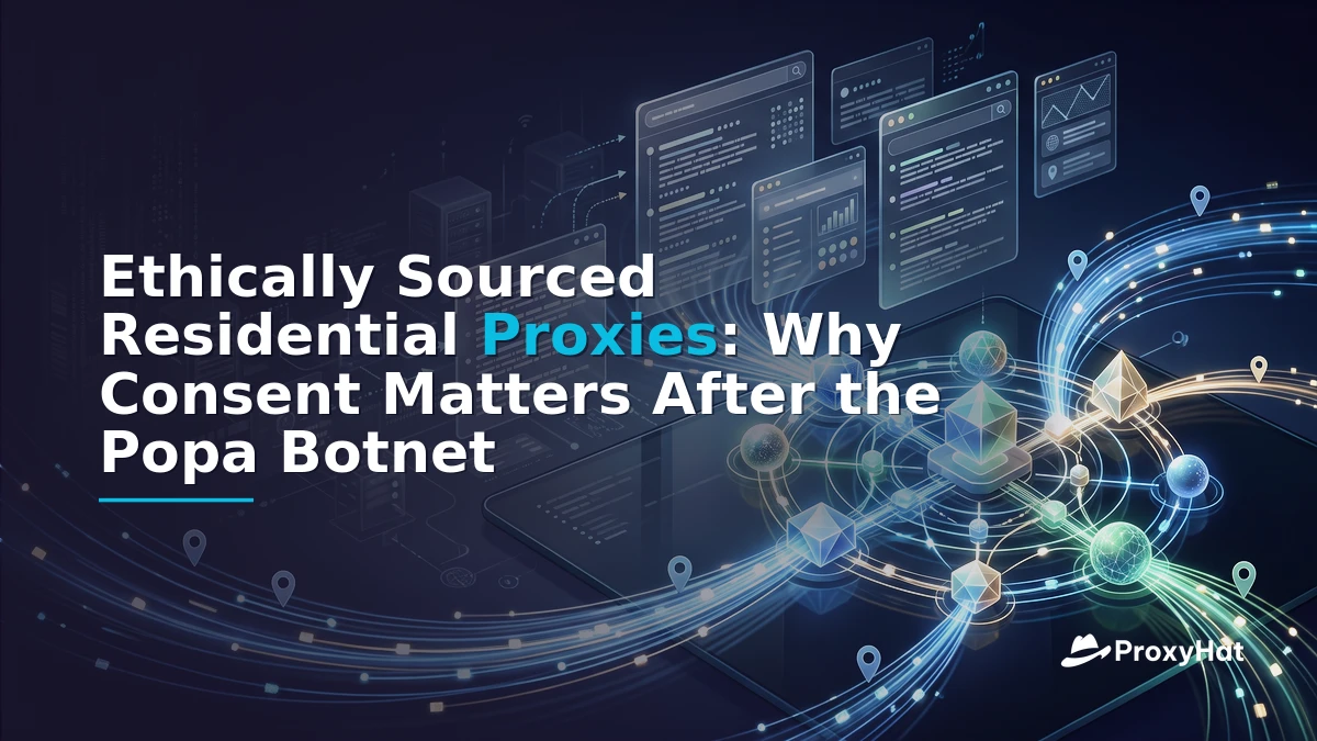 Ethically Sourced Residential Proxies: Why Consent Matters After the Popa Botnet
