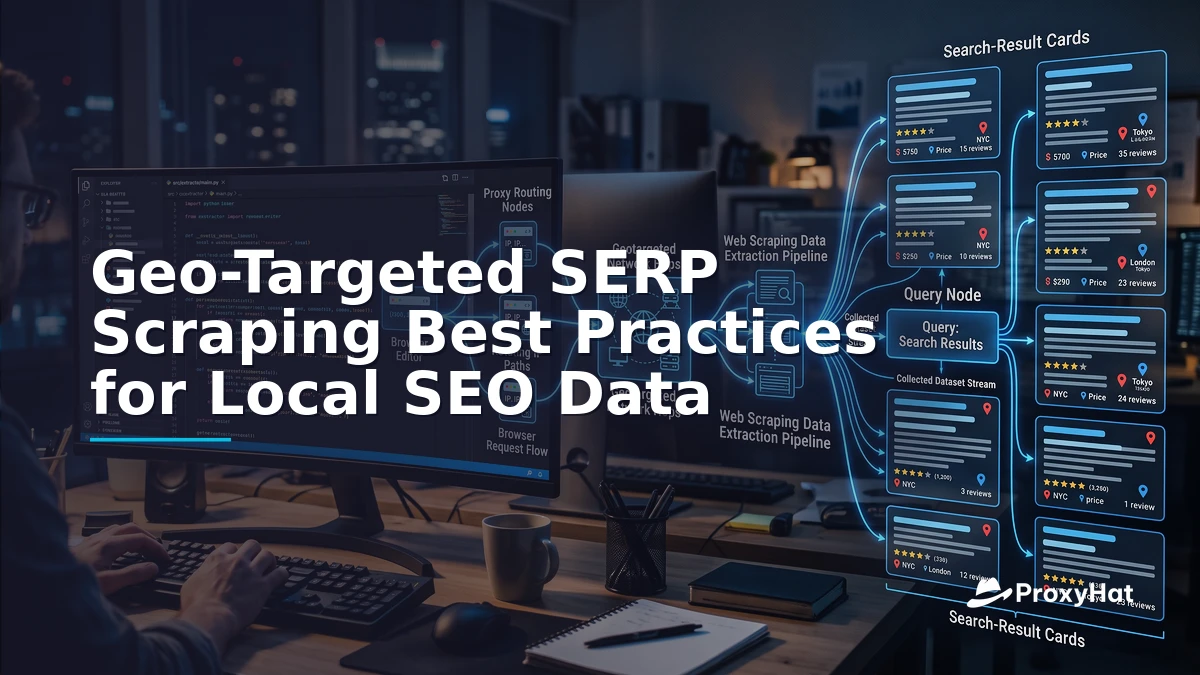 Geo-Targeted SERP Scraping Best Practices for Local SEO Data