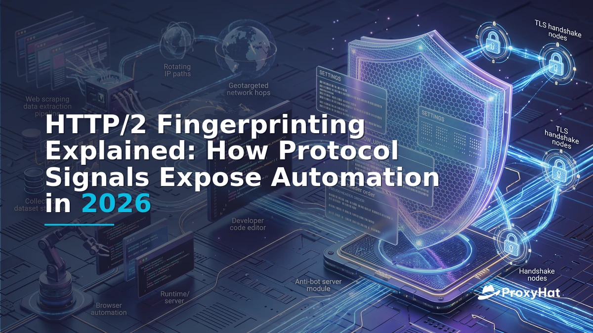 HTTP/2 Fingerprinting Explained: How Protocol Signals Expose Automation in 2026