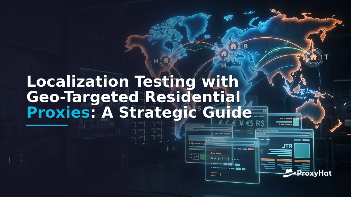 Localization Testing with Geo-Targeted Residential Proxies: A Strategic Guide