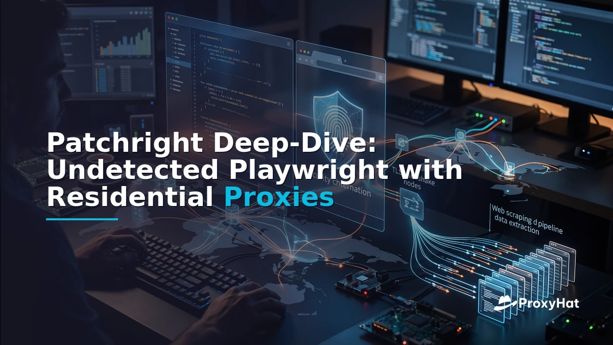 Patchright Deep-Dive: Undetected Playwright with Residential Proxies