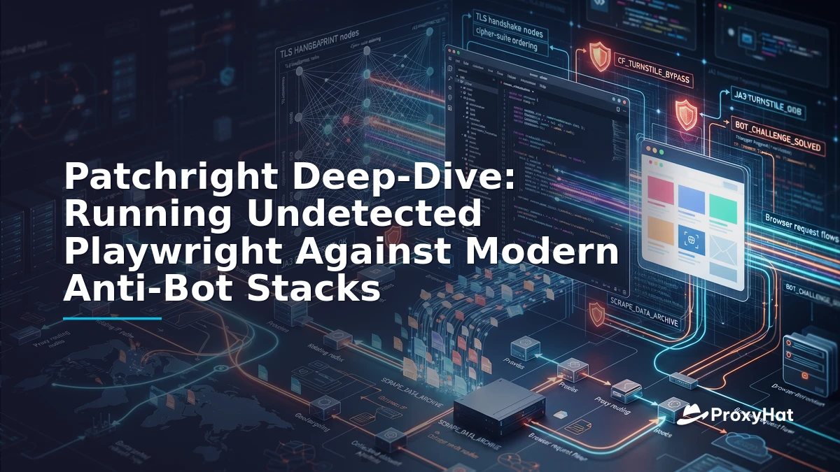 Patchright Deep-Dive: Running Undetected Playwright Against Modern Anti-Bot Stacks