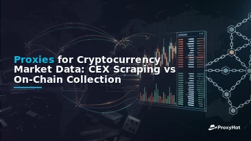 Proxies for Cryptocurrency Market Data: CEX Scraping vs On-Chain Collection