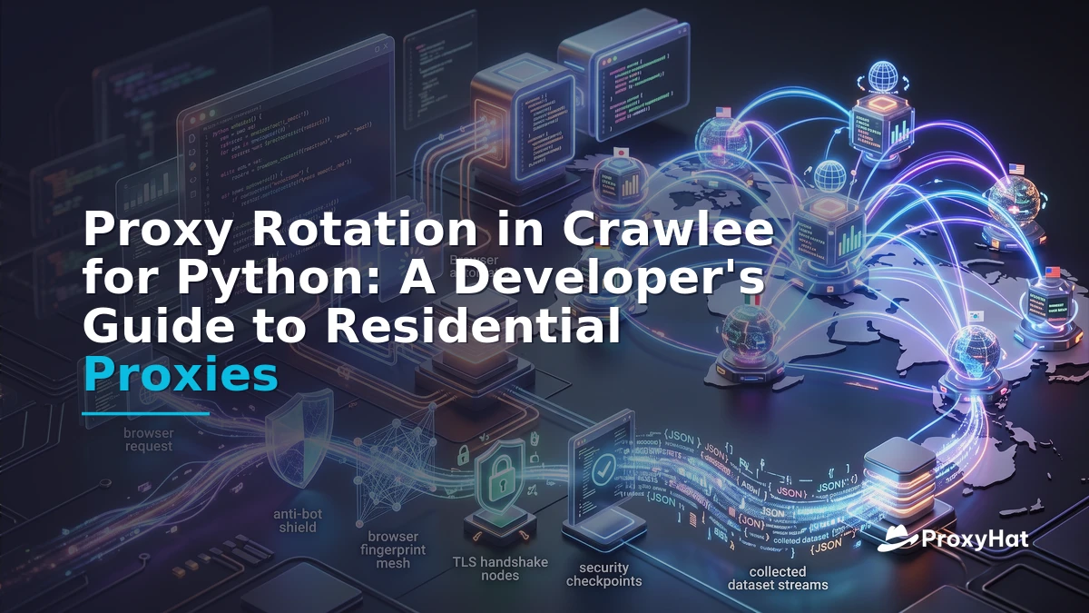 Proxy Rotation in Crawlee for Python: A Developer's Guide to Residential Proxies