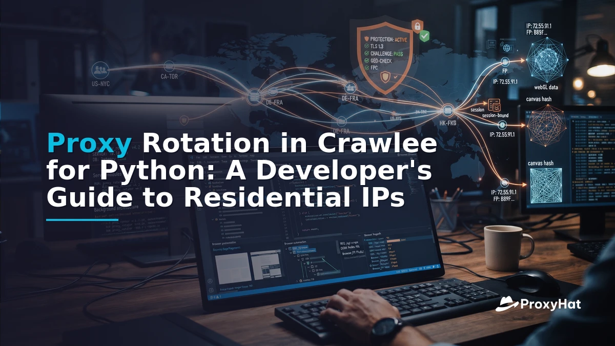 Proxy Rotation in Crawlee for Python: A Developer's Guide to Residential IPs