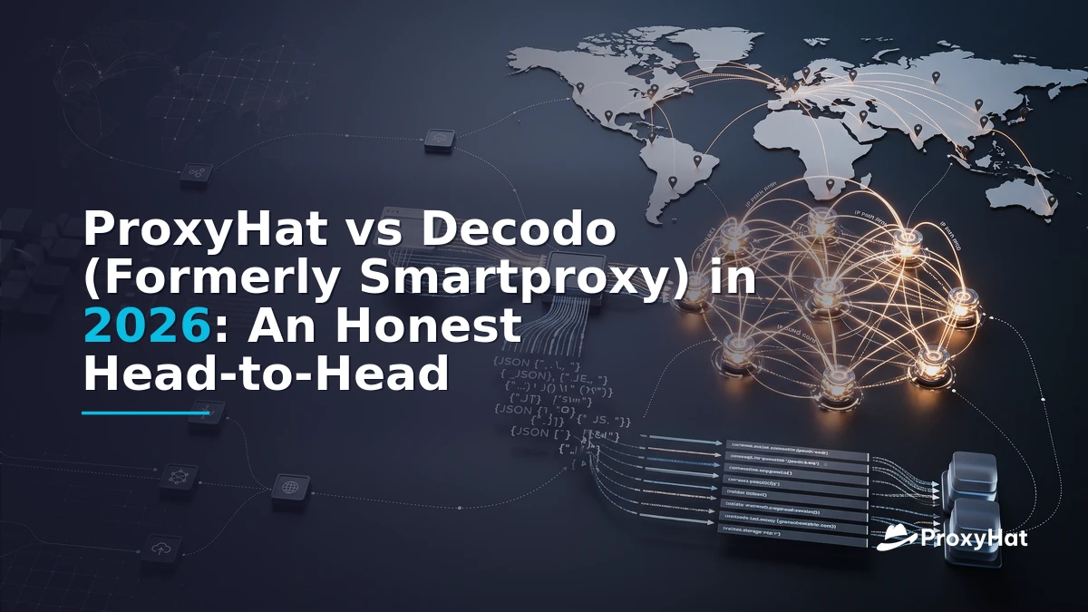 ProxyHat vs Decodo (Formerly Smartproxy) in 2026: An Honest Head-to-Head