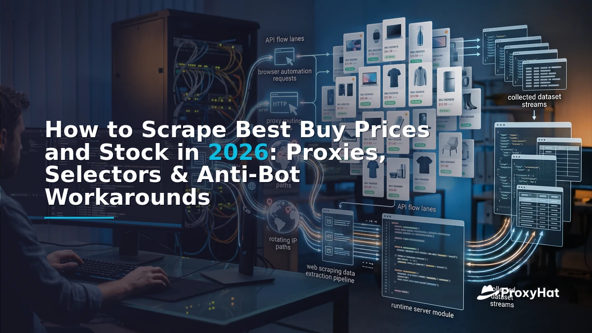 How to Scrape Best Buy Prices and Stock in 2026: Proxies, Selectors & Anti-Bot Workarounds