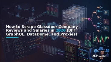 How to Scrape Glassdoor Company Reviews and Salaries in 2026 (BFF GraphQL, DataDome, and Proxies)