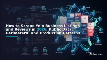 How to Scrape Yelp Business Listings and Reviews in 2026: Public Data, PerimeterX, and Production Patterns