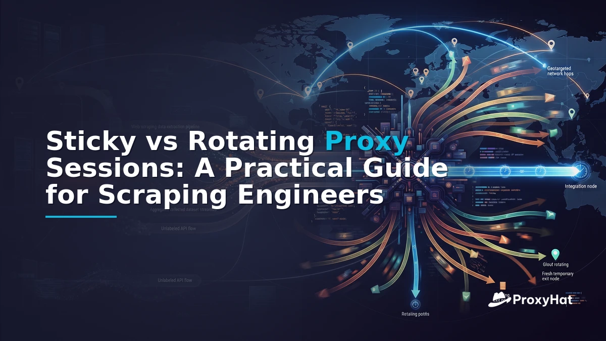 Sticky vs Rotating Proxy Sessions: A Practical Guide for Scraping Engineers