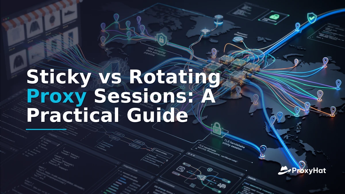Sticky vs Rotating Proxy Sessions: A Practical Guide
