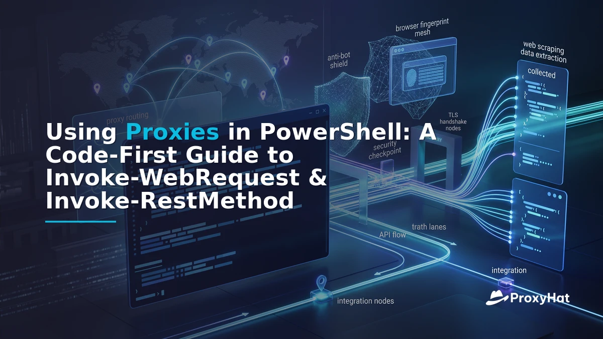 Using Proxies in PowerShell: A Code-First Guide to Invoke-WebRequest & Invoke-RestMethod