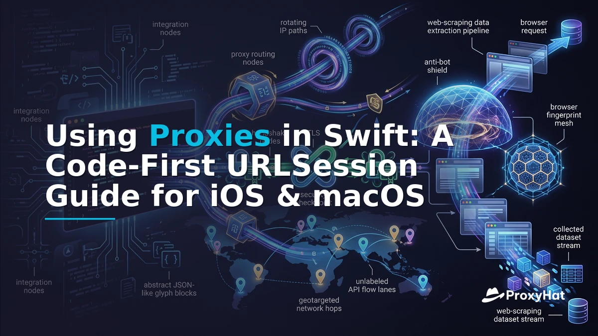 Using Proxies in Swift: A Code-First URLSession Guide for iOS & macOS