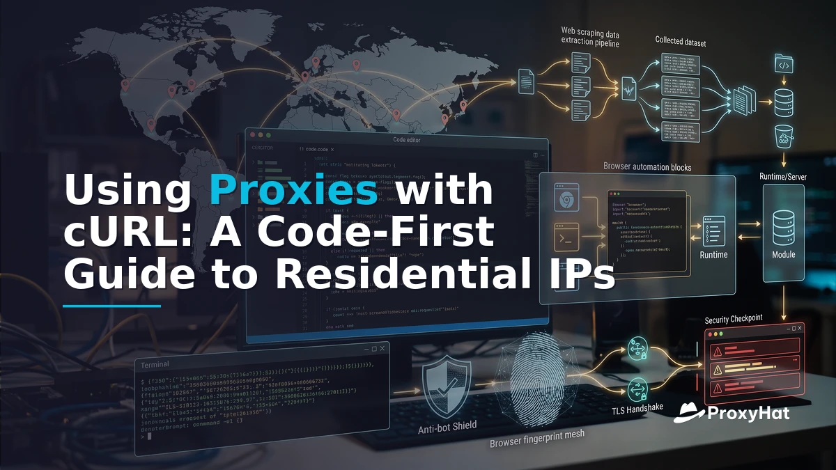 Using Proxies with cURL: A Code-First Guide to Residential IPs