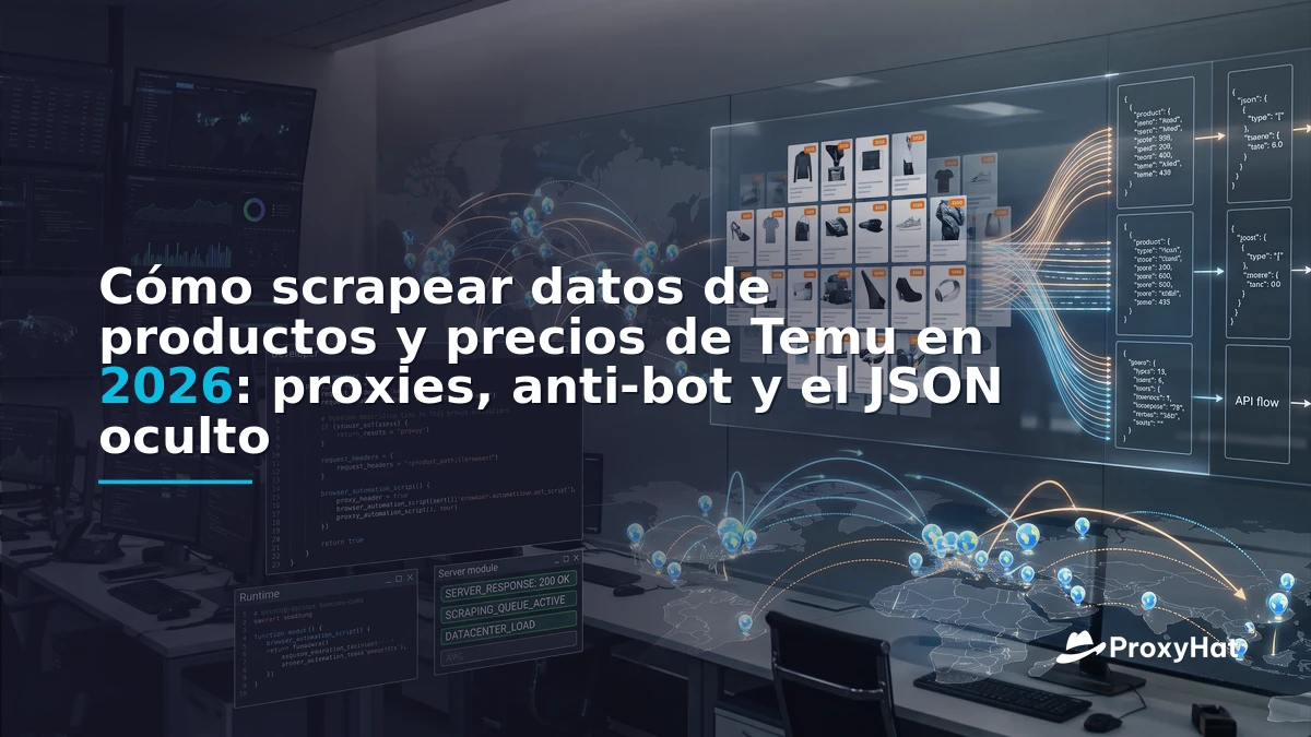 How to Scrape Temu Product and Price Data in 2026: Proxies, Anti-Bot, and the Hidden JSON