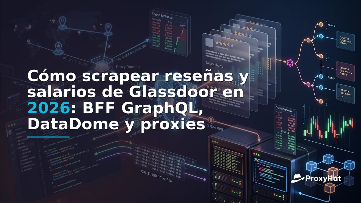 How to Scrape Glassdoor Company Reviews and Salaries in 2026 (BFF GraphQL, DataDome, and Proxies)