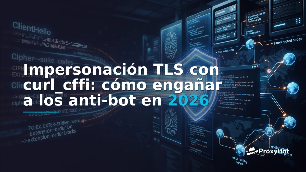 TLS Impersonation with curl_cffi: Beating JA3/JA4 Fingerprinting in 2026