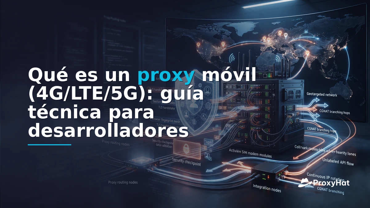 What Is a Mobile (4G/LTE) Proxy? A Developer's Guide to Carrier IPs, Trust Scores, and Cost Trade-offs