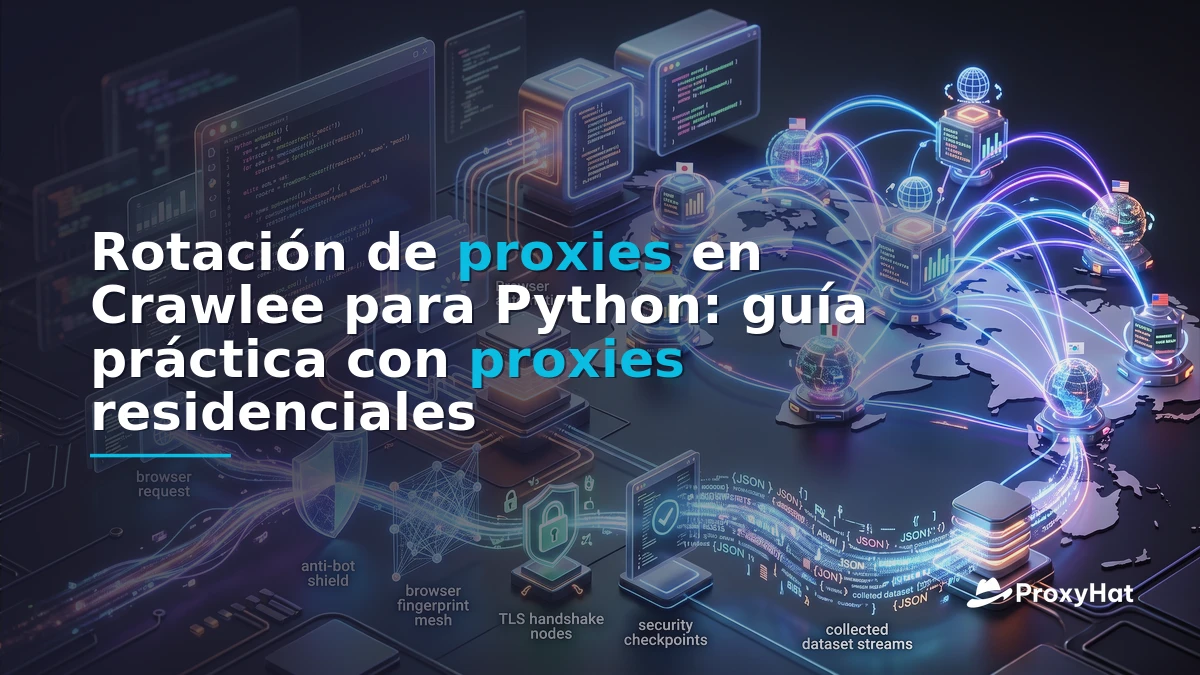 Proxy Rotation in Crawlee for Python: A Developer's Guide to Residential Proxies
