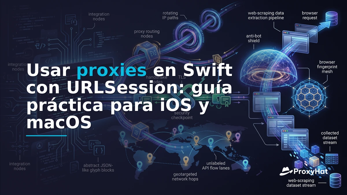 Using Proxies in Swift: A Code-First URLSession Guide for iOS & macOS