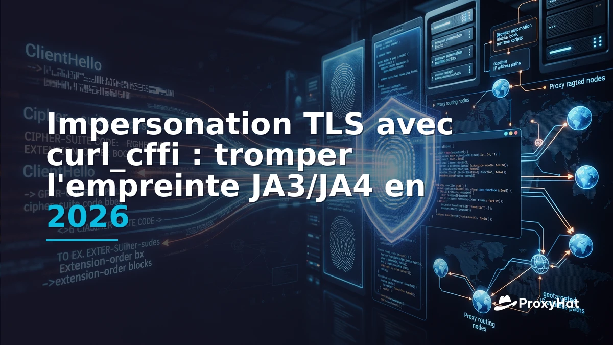 TLS Impersonation with curl_cffi: Beating JA3/JA4 Fingerprinting in 2026