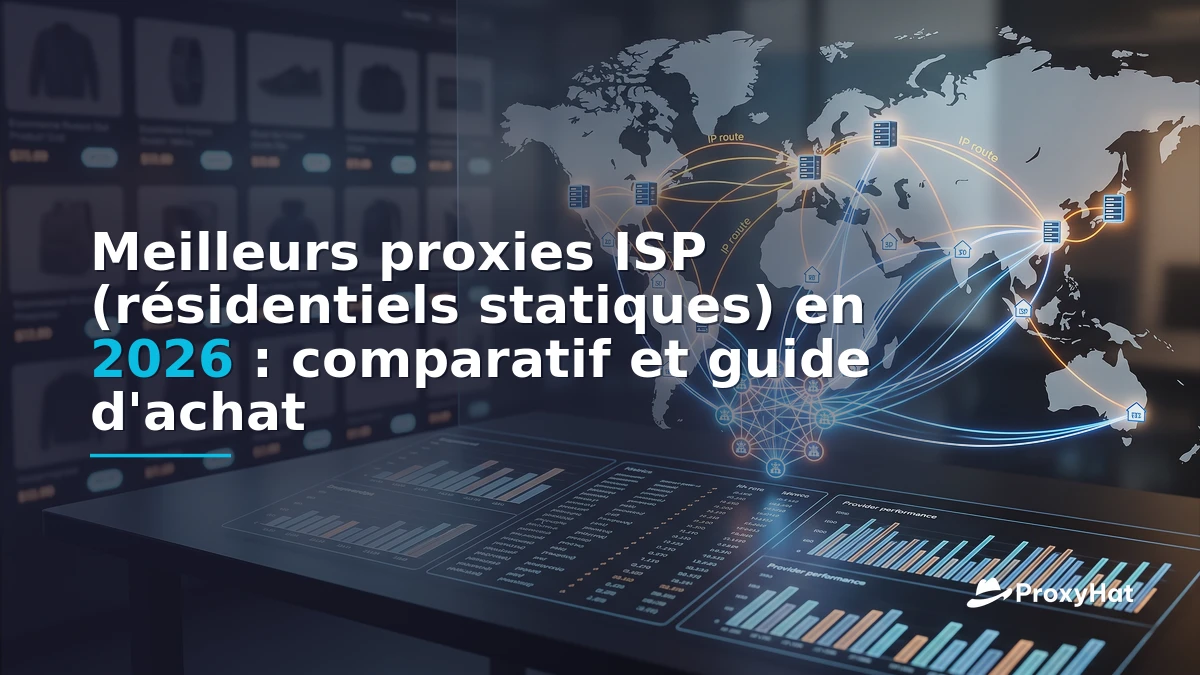 Best ISP (Static Residential) Proxy Providers in 2026: A Practical Comparison
