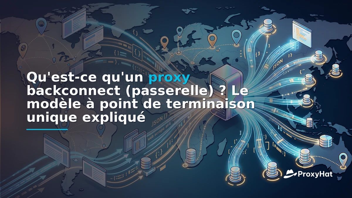 What Is a Backconnect (Gateway) Proxy? A Developer's Guide to the Single-Endpoint Model