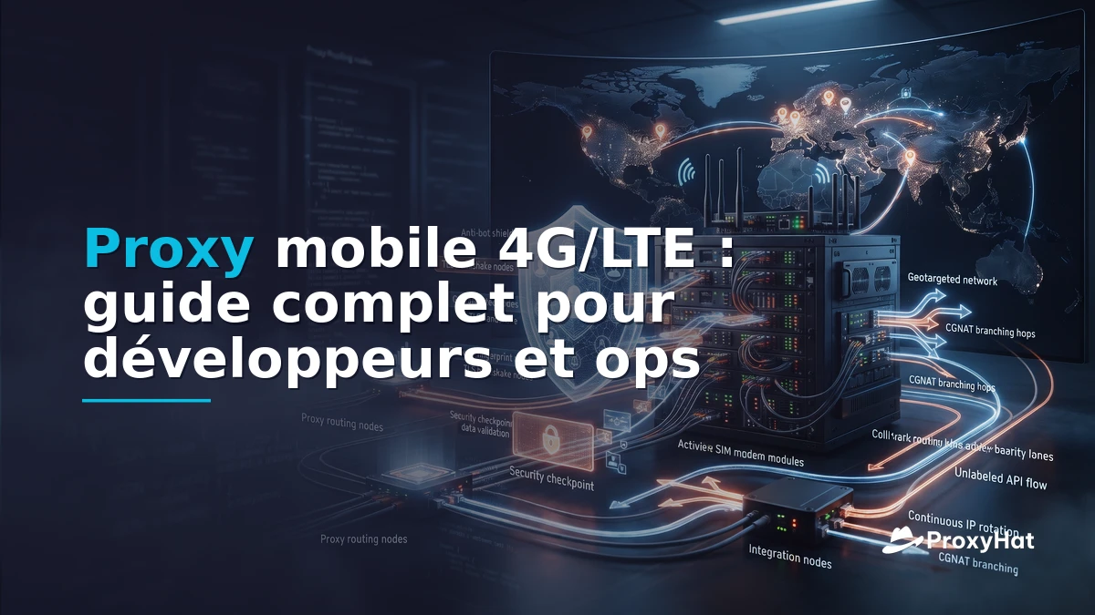 What Is a Mobile (4G/LTE) Proxy? A Developer's Guide to Carrier IPs, Trust Scores, and Cost Trade-offs