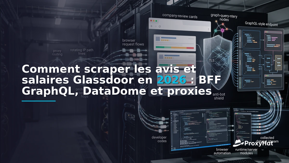 How to Scrape Glassdoor Company Reviews and Salaries in 2026: BFF GraphQL, DataDome, and Proxy Workarounds