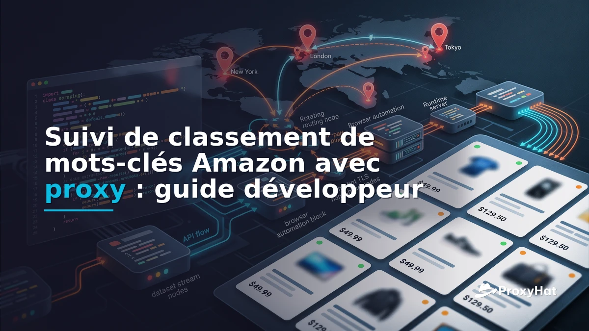 Amazon Keyword Rank Tracking with Proxies: A Developer's Guide