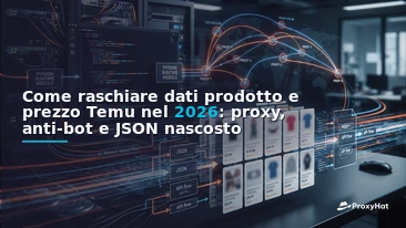 How to Scrape Temu Product and Price Data in 2026: Proxies, Anti-Bot, and the Hidden JSON