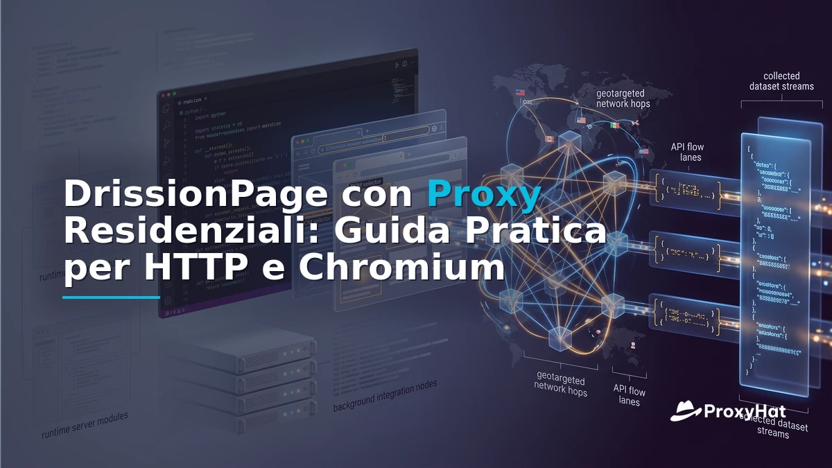 DrissionPage Proxy Guide: One Python Tool for HTTP and Chromium Scraping