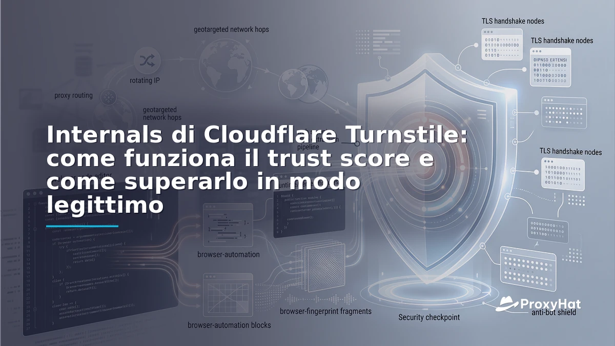 Cloudflare Turnstile Internals: How the 2026 Trust Score Works and How Legitimate Automation Passes
