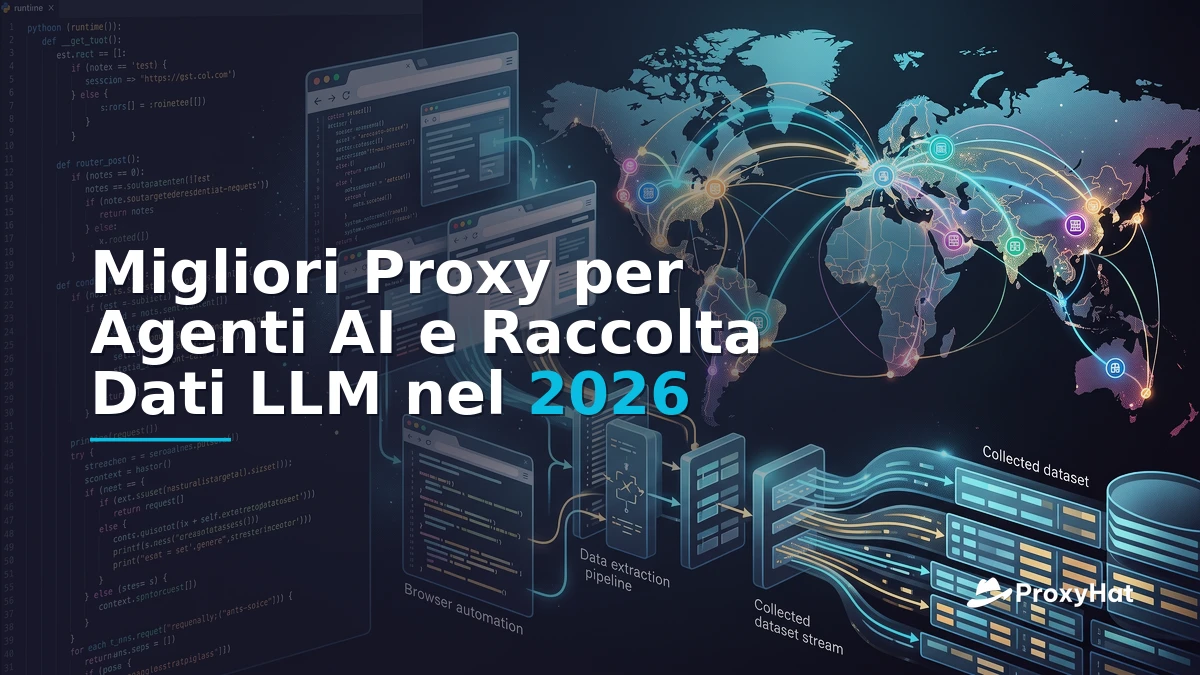 Best Proxies for AI Agents and LLM Web Data Collection in 2026
