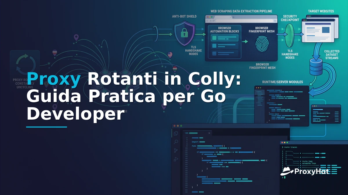 Rotating Proxies in Colly: A Framework-Idiomatic Guide for Go Developers