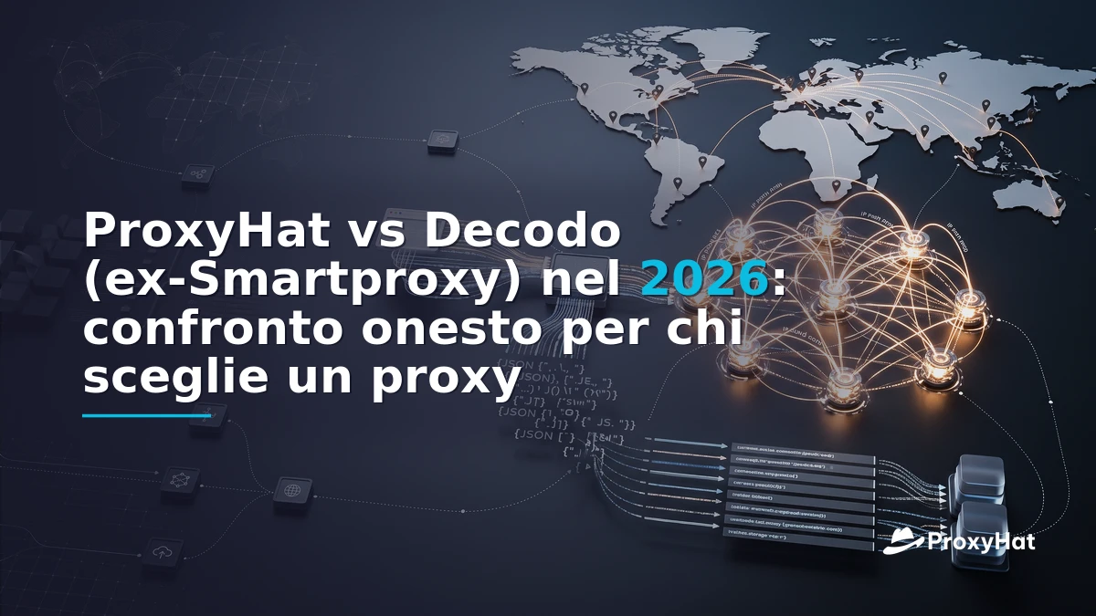 ProxyHat vs Decodo (Formerly Smartproxy) in 2026: An Honest Head-to-Head