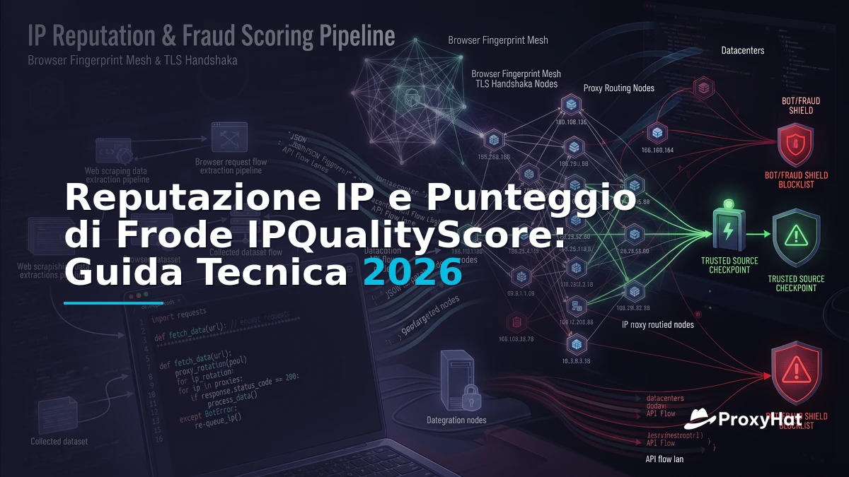 How IP Reputation and Fraud Scoring Work (IPQualityScore): Why Residential Proxies Pass Where Datacenter IPs Fail